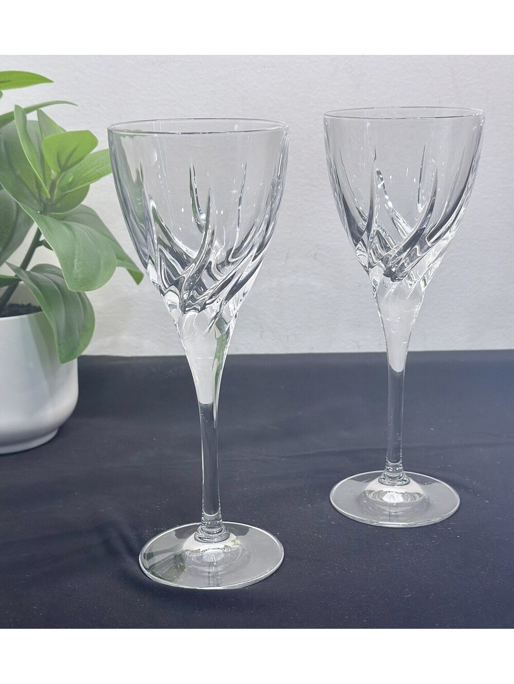 Vintage crystal Da Vinci Pistoia Water Goblet 2384606